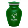 Piano Keepsake Urn - Shamrock Green