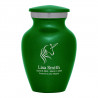 Unicorn Keepsake Urn - Shamrock Green
