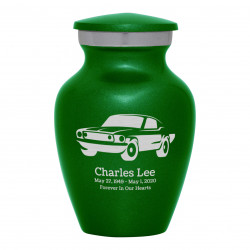 Muscle Car Keepsake Urn - Shamrock Green