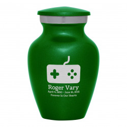 Gaming Keepsake Urn - Shamrock Green