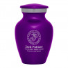 Marine Corps Keepsake Urn - Purple Luster