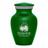 Beer Keepsake Urn - Shamrock Green
