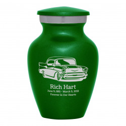 Classic Car Keepsake Urn - Shamrock Green