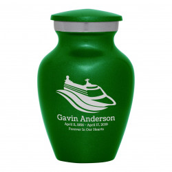 Cruise Ship Keepsake Urn - Shamrock Green