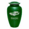 Muscle Car Cremation Urn - Shamrock Green