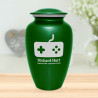 Gaming Cremation Urn - Shamrock Green