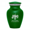 Classic Tractor Keepsake Urn - Shamrock Green