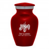 Classic Tractor Keepsake Urn - Ruby Red