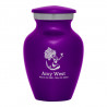 Mermaid Keepsake Urn - Purple Luster