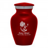 Mermaid Keepsake Urn - Ruby Red