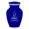 Wine Keepsake Urn - Midnight Blue