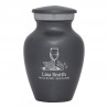 Wine Keepsake Urn - Gunmetal Gray