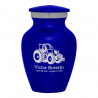 Modern Tractor Keepsake Urn - Midnight Blue