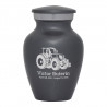Modern Tractor Keepsake Urn - Gunmetal Gray