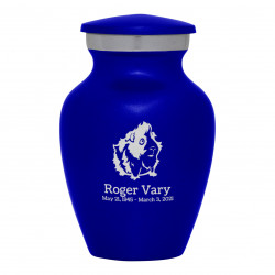 Guinea Pig Keepsake Urn - Midnight Blue