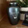 Gunmetal Gray Cremation Urn
