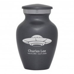 UFO Keepsake Urn - Gunmetal Gray