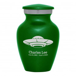 UFO Keepsake Urn - Shamrock Green