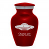 UFO Keepsake Urn - Ruby Red