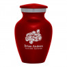 Riding Lawn Mower Keepsake Urn - Ruby Red