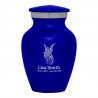 Angel Keepsake Urn - Midnight Blue