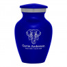 Elephant Keepsake Urn - Midnight Blue
