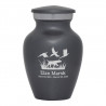 Hunting Dog Keepsake Urn - Gunmetal Gray
