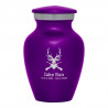 Deer Hunter Keepsake Urn - Purple Luster