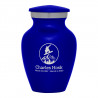 Snowboard Keepsake Urn - Midnight Blue