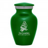 Sailing Ship Keepsake Urn - Shamrock Green