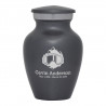 Snow Goggles Keepsake Urn - Gunmetal Gray