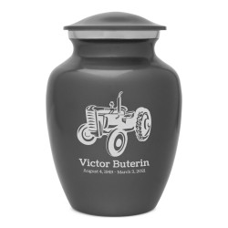 Classic Tractor Sharing Urn - Gunmetal Gray
