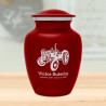Classic Tractor Sharing Urn - Ruby Red