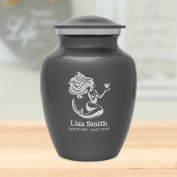 Mermaid Sharing Urn - Gunmetal Gray