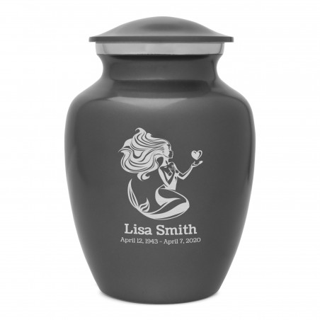 Mermaid Sharing Urn - Gunmetal Gray