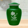 Mermaid Sharing Urn -Shamrock Green