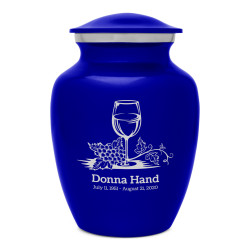 Wine Sharing Urn - Midnight Blue