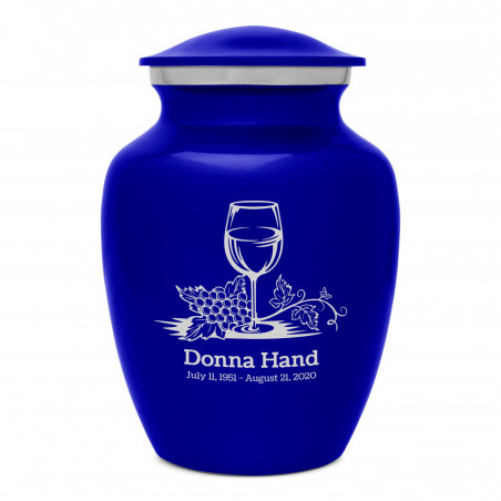 Wine Sharing Urn - Midnight Blue
