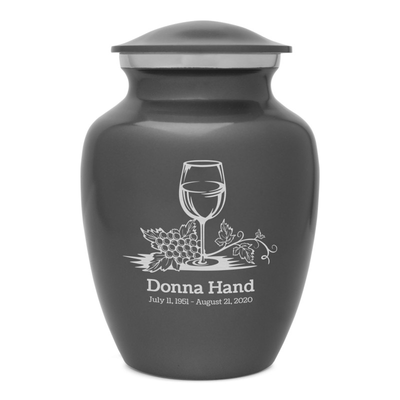 Wine Sharing Urn - Gunmetal Gray