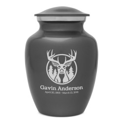 Deer Sharing Urn - Gunmetal Gray