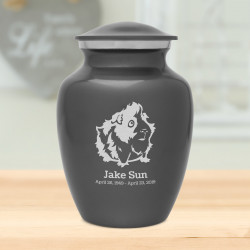 Guinea Pig Sharing Urn - Gunmetal Gray