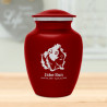 Guinea Pig Sharing Urn - Ruby Red
