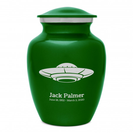 UFO Sharing Urn - Shamrock Green