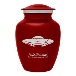 UFO Sharing Urn - Ruby Red