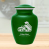 Dump Truck Sharing Urn - Shamrock Green
