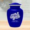 Riding Lawn Mower Sharing Urn - Midnight Blue