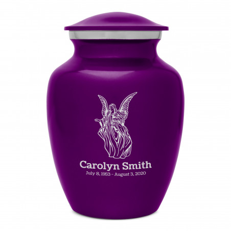 Angel Sharing Urn - Purple Luster