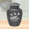 Hunting Dog Sharing Urn - Gunmetal Gray