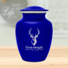 Deer Bust Sharing Urn - Midnight Blue