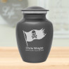 Pirate Flag Sharing Urn - Gunmetal Gray